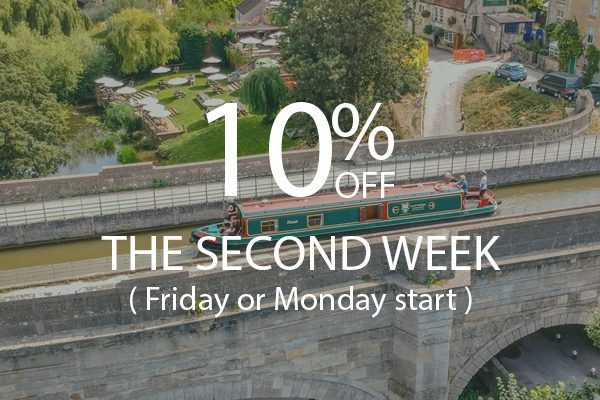 10% off 2nd week