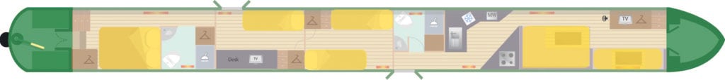 Urban Fox Bed Layout