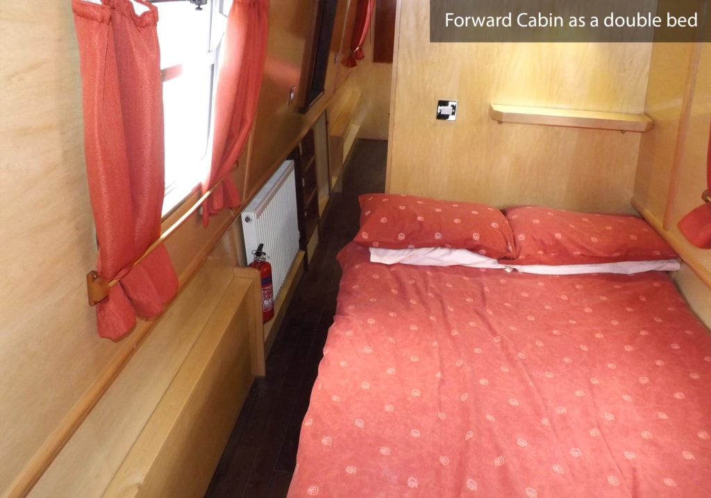 Wily Fox boat page rear as double