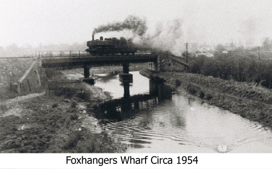 Foxhangers Wharf Circa 1954
