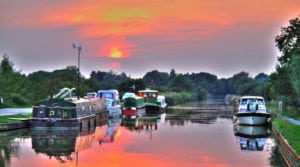 Moorings on the K&A Canal