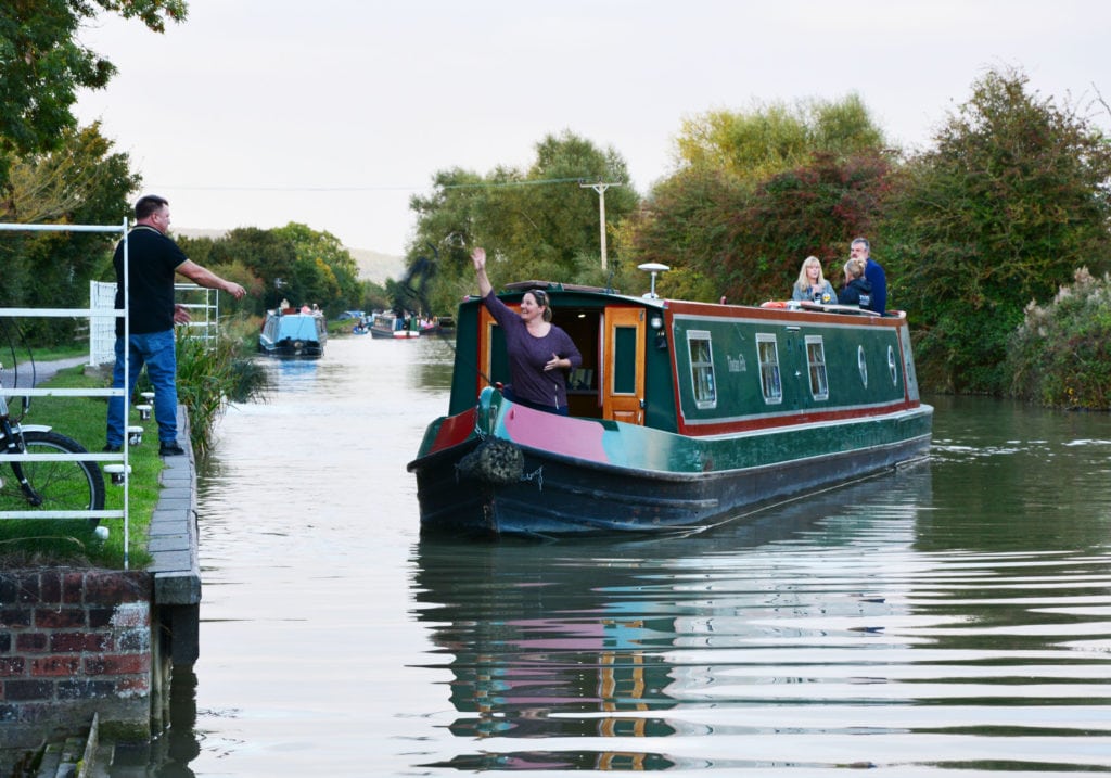 canal boating Group Boating