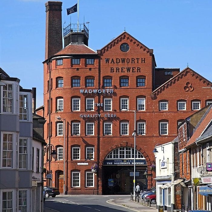 Visit Devizes - Wadworth Brewery on a Foxhangers Canal Holiday Wadworth Brewery Devizes