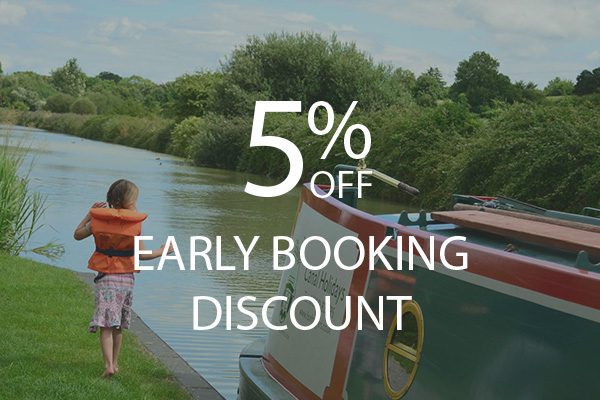 5% EARLY BOOKING