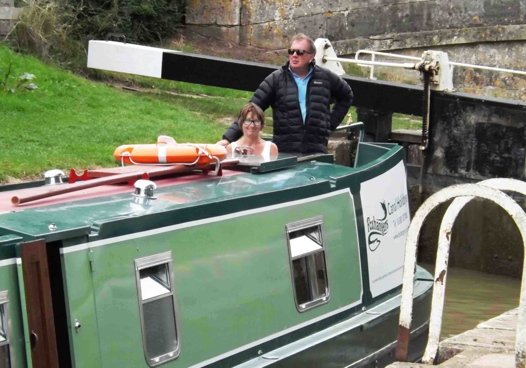 Darwin's Fox with guests at the stern