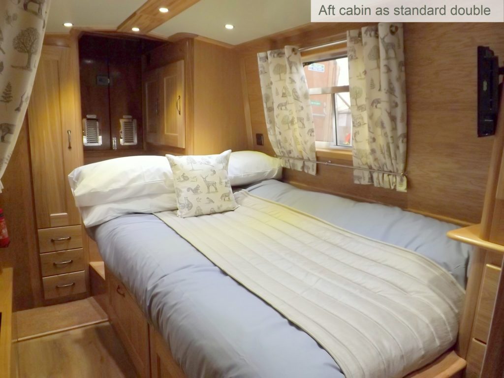 Darwin's Fox Aft Cabin as Std Double