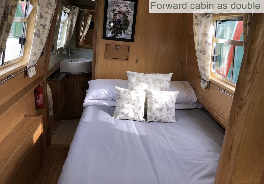 Darwin's Fox Front Cabin Double