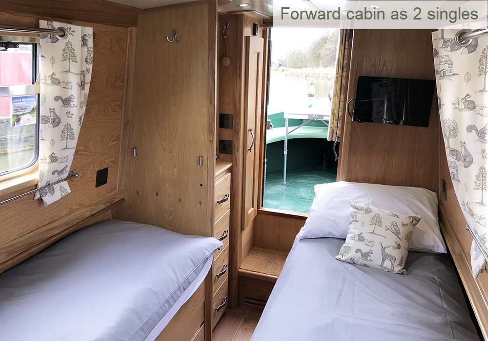 Darwin's Fox Front Cabin Twin