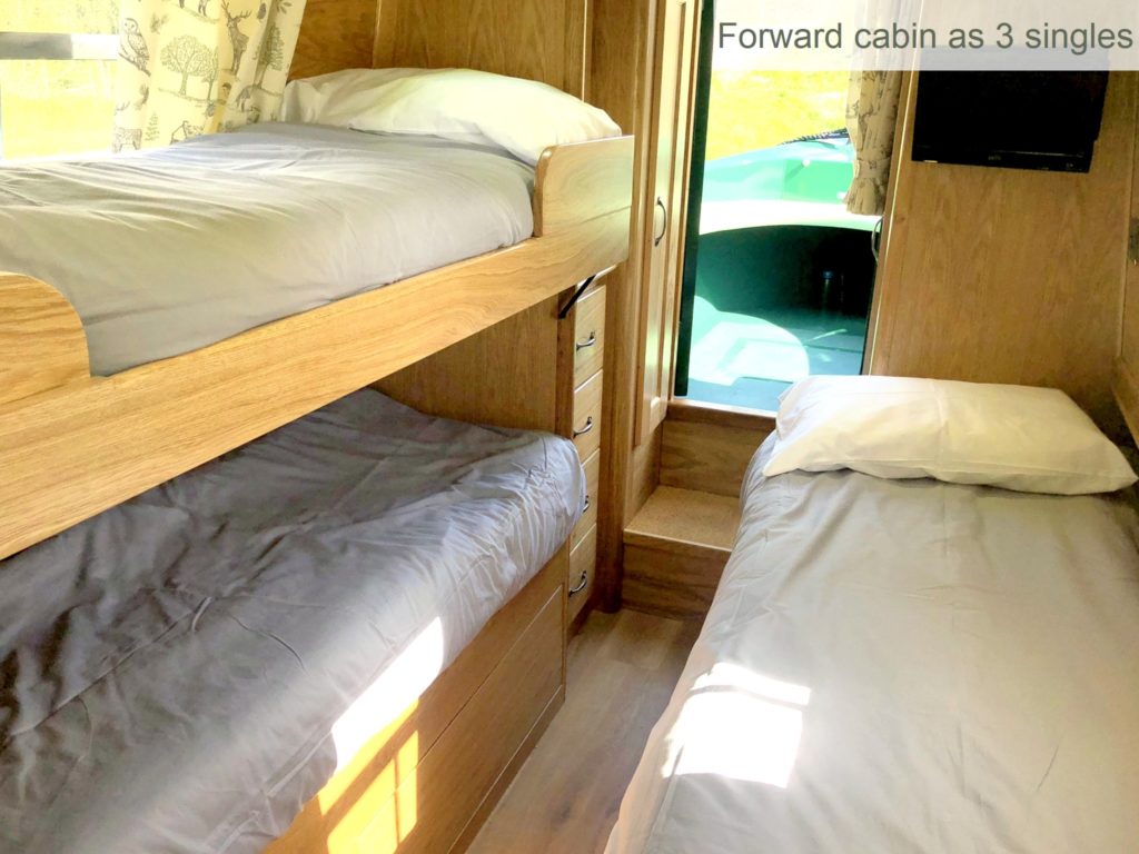 Darwin's Fox Front Cabin Triple